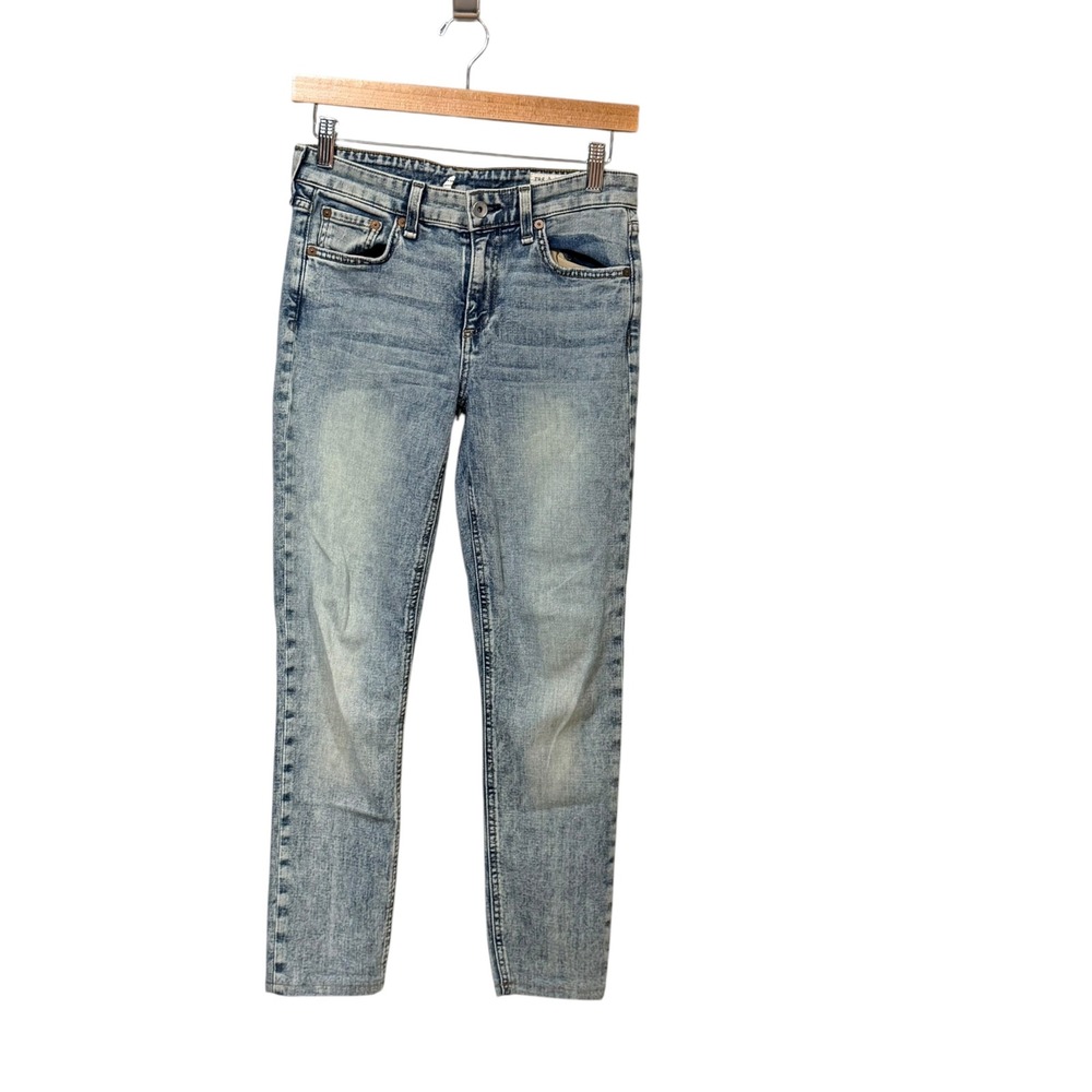 Rag & Bone Stella Light Wash Blue Skinny Jeans WDD22S2650C7ST Size 25